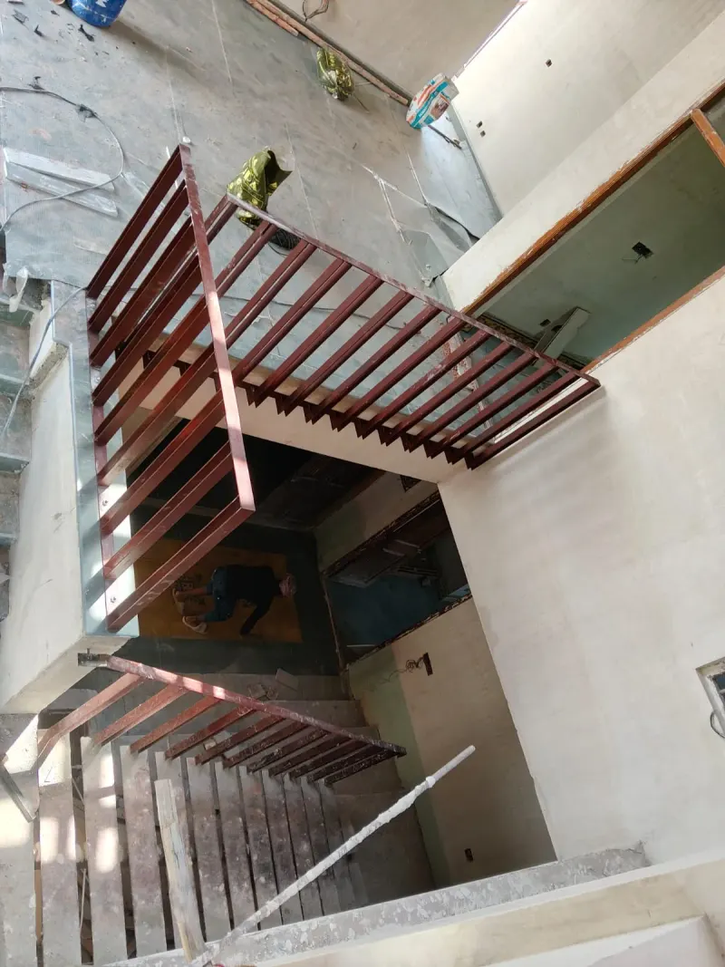 Balcony safety grill design - strong window and railing protection for homes