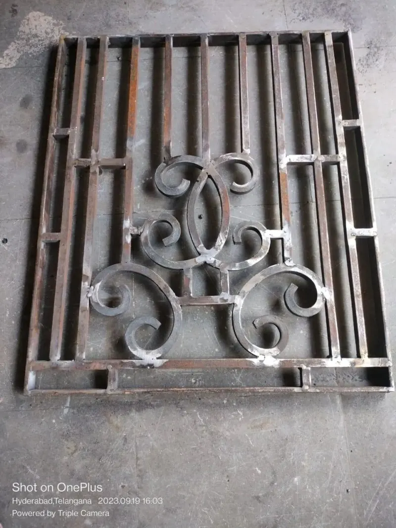 Window grill design for home safety - aluminium, iron and brass options