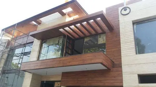 Balcony HPL ACP wall cladding